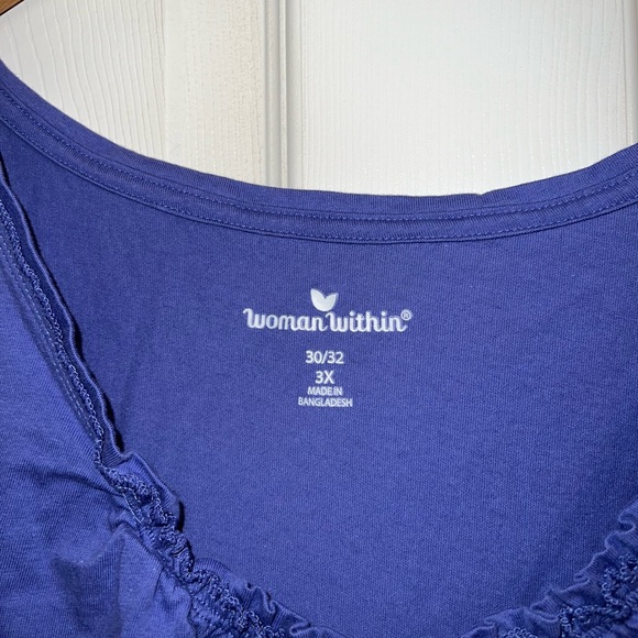 Woman Within shirt. Size 3X. EUC - Picture 2 of 3